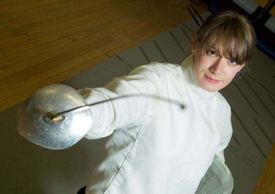 G2 Olympics Laura Barton fencing