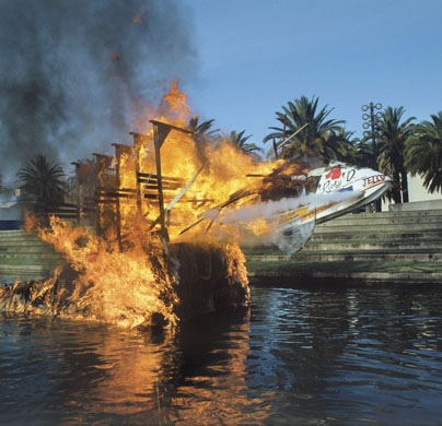 Two-time Stuntman of the Year Ricky D