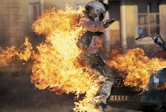 Stuntman Steve Neale