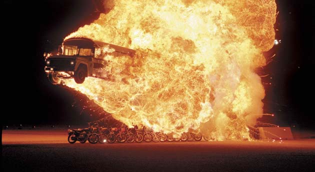 Stuntman Steve Hudis