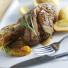 Rosemary roasted lamb shank