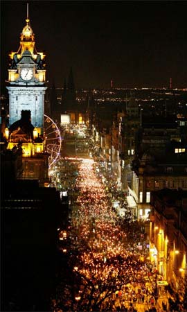 New year celebrations