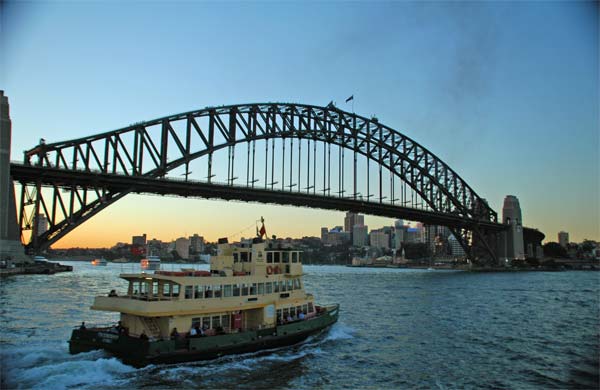 Harbour life, Sydney