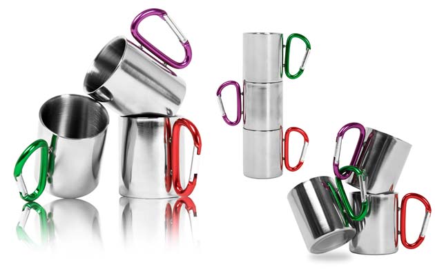 Carabiner mugs