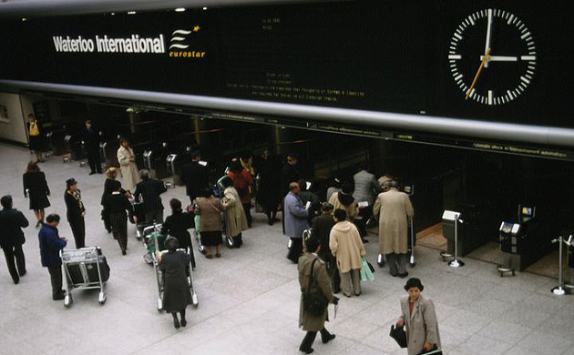 Eurostar's first day