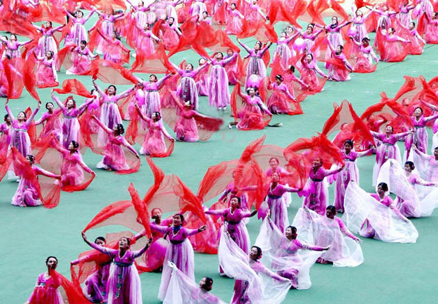 North Korea Arirang mass games