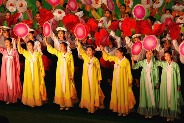 North Korea Arirang mass games