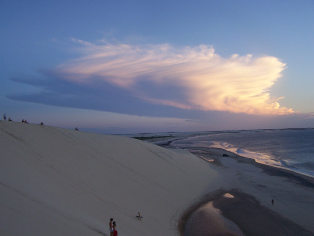 Beach at Jericoacoara, Brazil