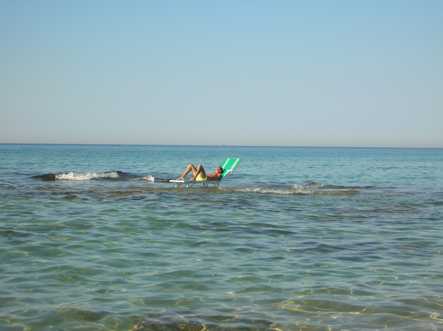 Bosco Verde beach, near Ostuni, Italy