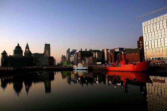 Northen England Liverpool Docks