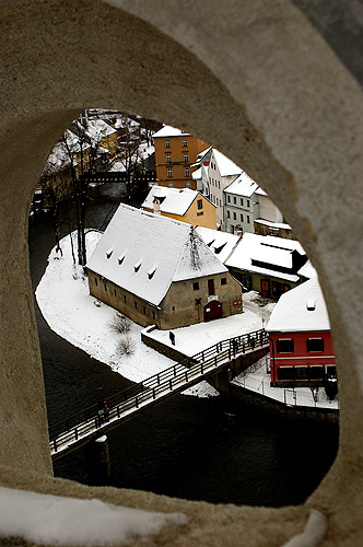 Cesky Krumlov castle, Czech Republic