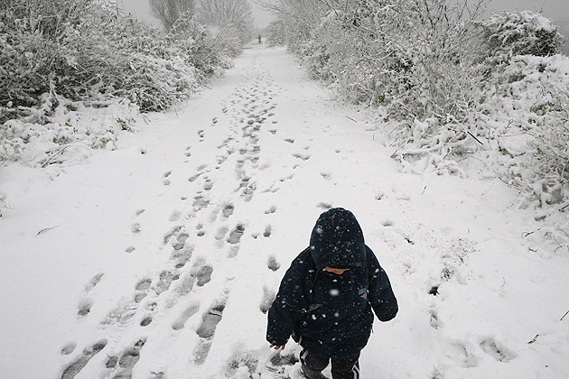 Snow, Shoreham-by-Sea