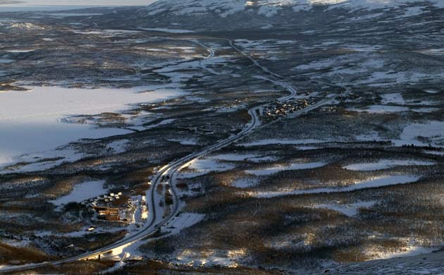 Abisko in northern Sweden