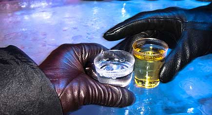 Snow and ice exhibition, Brugge, Belgium