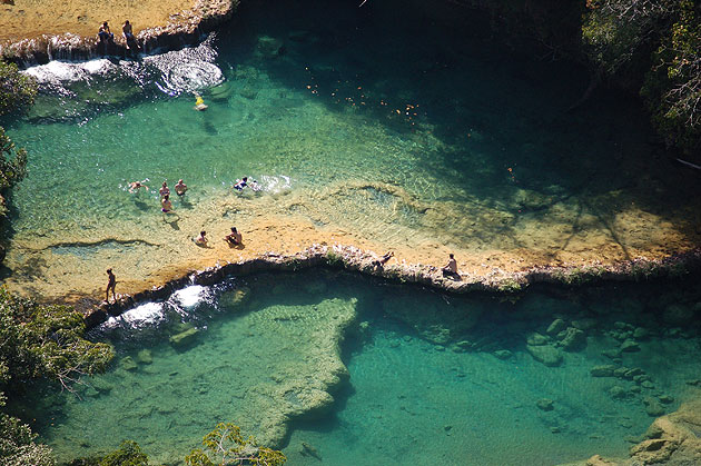 Pools at Semuc Champey, Guatemala