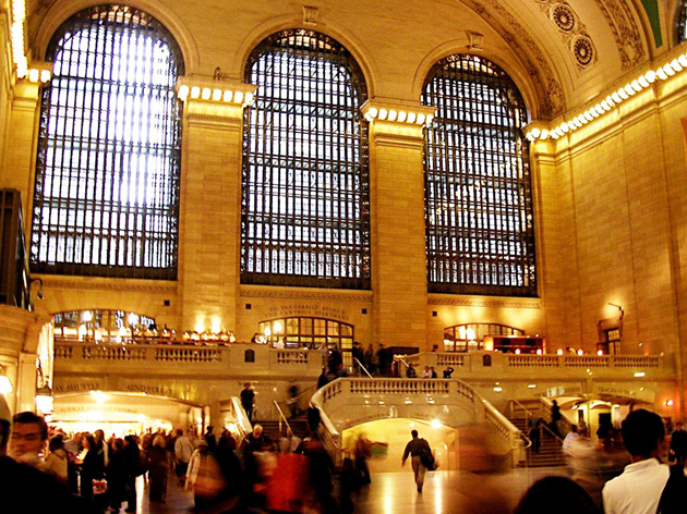 Passengers at Grand Central Station