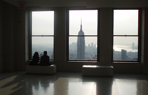 View of the Empire State building, New York