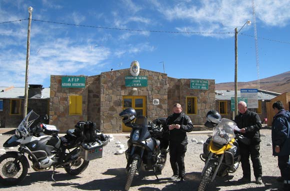 Mike Carter in South America