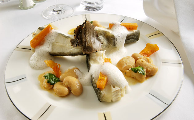 Succuelent turbot at La Sole Meunière 