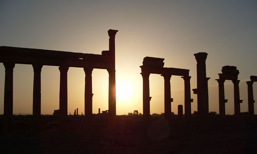Roman arches in Palmyra