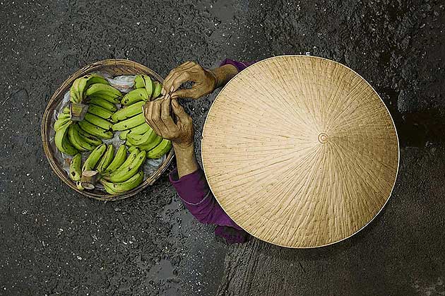 Banana seller, Hoi An, Vietnam