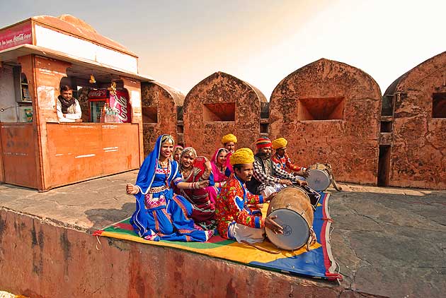 Singers in Rajasthan, India