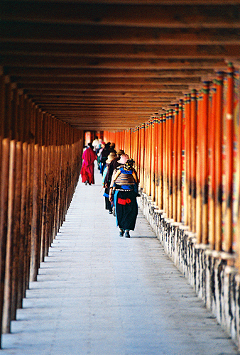 Buddhist monastery, China
