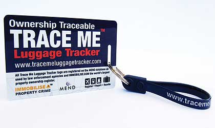 Trace Me luggage tracker