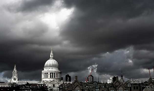 View of St Paul's cathedral