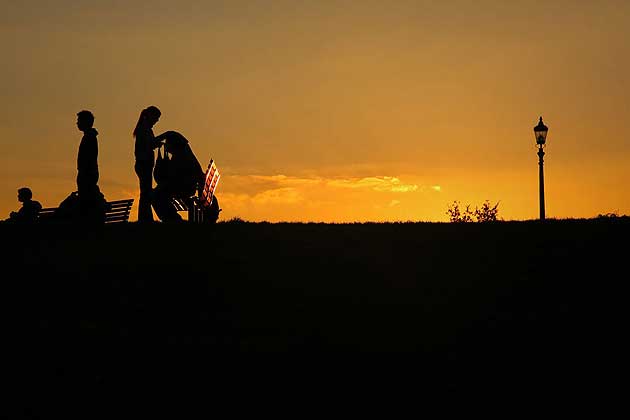 Sunset, Primrose Hill