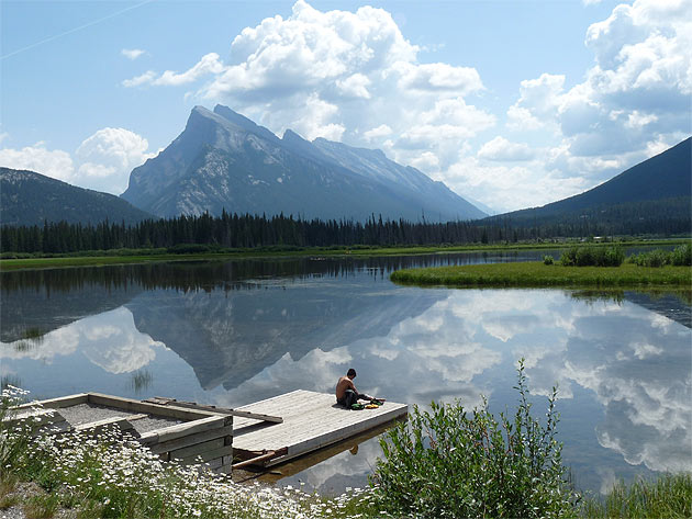 Peaceful lake