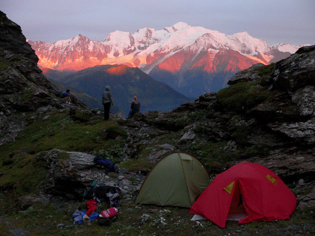 Mont Blanc range