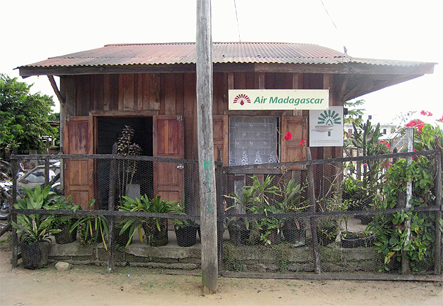 Air Madagascar shack in Andapa