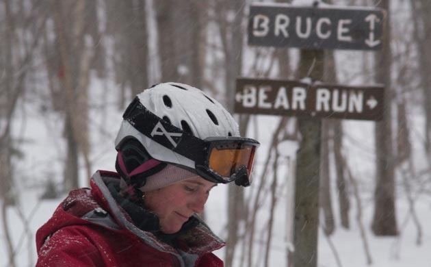 Skiing Mt Mansfield, Vermont