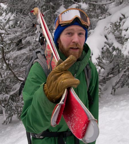 Skiing Mt Mansfield, Vermont