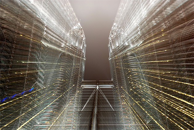 Petronas Towers in Kuala Lumpur, Malaysia