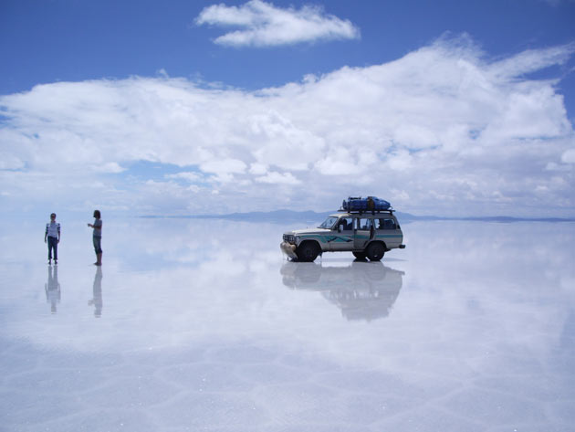 Uyuni salt flats, Bolivia