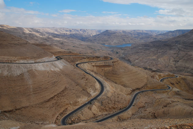 The Wadi Mujib Gorge, Jordan