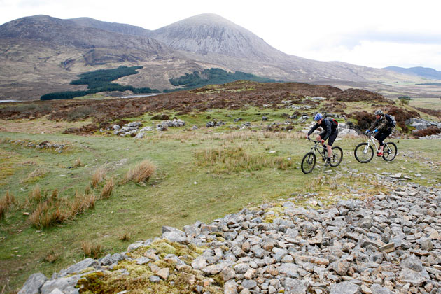 Grassy terrain on day two