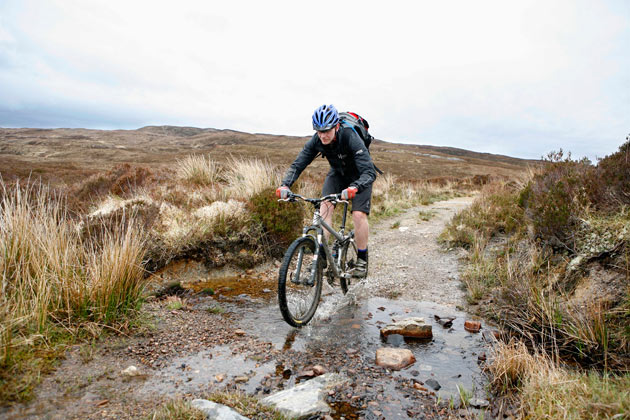 Riding the marble mining trail