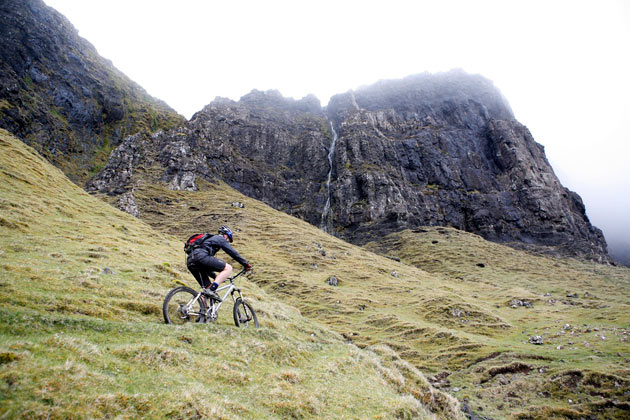 The singletrack gets very single