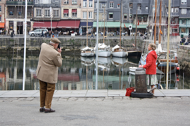 Honfleur in Normandy, France