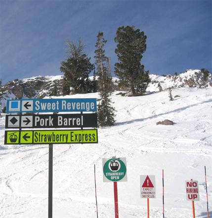 Powder Mountain ski resort, Utah