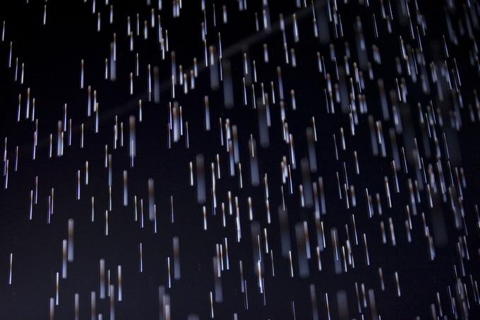 The Rain Room At London S Barbican Audio Slideshow Art