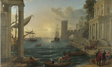 Claude's Embarkation of the Queen of Sheba