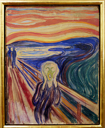 Art theft: Edvard Munch's The Scream