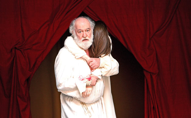 David Calder as King Lear