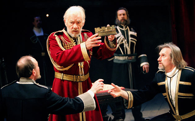 Ian McKellen in the RSC's King Lear