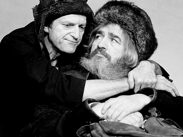 David Bradley as the Fool and Brian Cox as King Lear