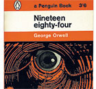 Nineteen Eighty-Four: George Orwell's Nineteen Eighty-Four cover from the 1960s